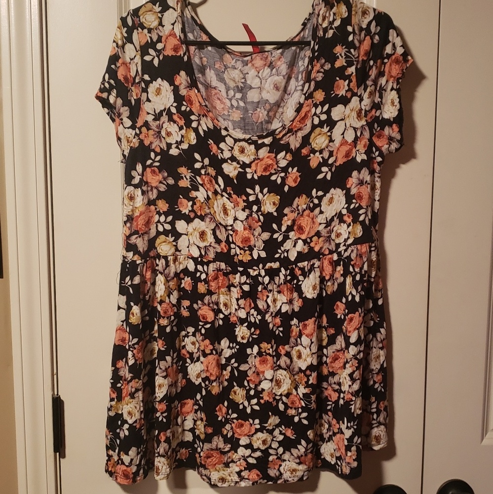 Floral maternity top from Target